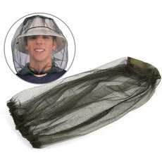 모자위에 쓰는 방충망 모자 얼굴 모기장 작업용