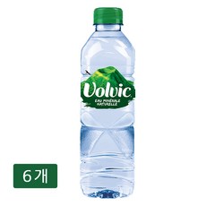 [프랑스오베른]볼빅워터생수(volvic water), 500ml, 6개