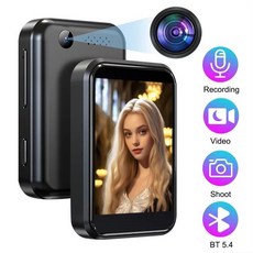 A10I 휴대용 MP3 플레이어 블루투스 5.4 HiFi 음악 터치 스크린 스피커 레코더 카메라 비디오 재생, 01 빠른  Mainland