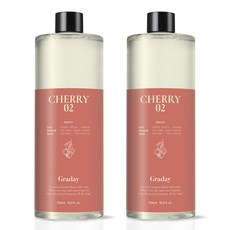 그라데이 디퓨저 리필액, 2개, 500ml, 블랙체리 02