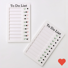 메모지 투두리스트 일 보드 체크리스트, 민트, 1개