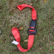 전동 오토바이 휠체어 안전벨트 보호대 낙상 방지, 1개, 레드 용접 안전벨트