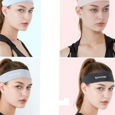 1+1 렉시 헤어밴드 땀흡수 골프 테니스 홈트 스포츠 헤드밴드 피트니스 땀흘림방지 머리띠, 상세페이지 참조, 1개