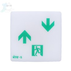 온지니 계단통로유도등 벽부형 소형 단면 좌상X우하 피난유도등