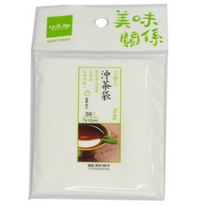 UdiLife 沖茶袋 泡茶袋 36入 反摺茶袋 沖茶包 花茶袋 茶葉袋 台灣製【DB220】, 1個, 白色