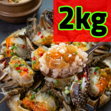 [파격할인] 암꽃게 간장게장 명인비법 한방간장, 2kg, 1세트