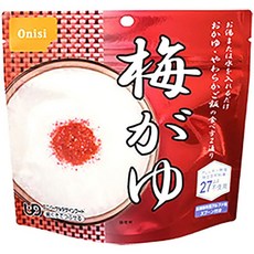 Onisi 尾西食品 梅子粥, 1套, 梅子飯 5入, 100g