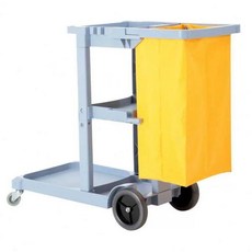 이동식 청소용 핸드카트 수레, 1개, 앞바퀴 1개