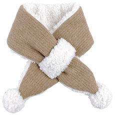 MBB 現貨 韓國 MangoTango 兒童雲朵柔軟毛球圍巾 保暖圍脖