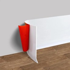 보드 몰딩 트림 자가 접착 허리선 벽지 방수 벽 테두리 스티커 거실용, 1. white-5cm