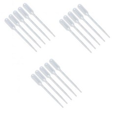아로마테라피용으로 보정된 에센셜 오일 이송 측정용 드로퍼 피펫 300pcs 드로퍼 소프트 팁, 3