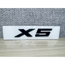 BMW 黑化改裝尾標貼標 X1 X3 X4 X5 X6 GT 亮黑車標, 1個