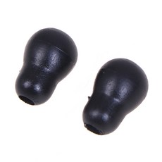 Littmann 청진기용 교체용용 소프트 실리콘 귀마개 이어팁 이어피스 2개, [02] Black