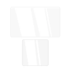 AYN THOR HD용 화면 강력한 보호기 투명 방폭 필름 플립 핸드헬드 콘솔용 긁힘 눈 소프트, 01 CN, 02 1pcs