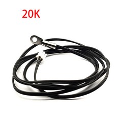 10K 15K 20K 50K 100k 와이어 이어 고정 헤드 NTC 서미스터 온도 센서 고정밀 M4 온도 감지 3950 1M, 1개