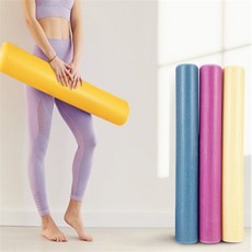 HCT 아이워너 EVA 육각패턴 폼롤러 91cm 종아리롤러, 라즈베리퍼플