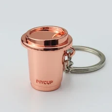 커피 키체인 라떼 파우더 해머 바닥 없는 손잡이 카페 바 미니 소형 소형 펜던트 기념품 에스프레소 액세, 한개옵션1, 17 1pcs, 1개