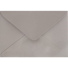 하이블 무지 카드 백지 카드지 캘리 그라피 만들기 재료, 1개, 은회색봉투