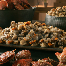 [TV홈쇼핑정품 인포벨] 한농식 비단가리비 국내산 손질 조개 찜 구이 생물 단맛 가리비 프리미엄 해산물 캠핑요리, 10개, 100g