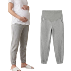 HIN 배 편한 임산부 조거 팬츠 밴딩 바지