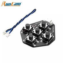 RunCam 키 보드(마이크로 스파로우 스위프트 2 이글 카메라용 1.25mm FPV 실리콘 케이블 포함) 예비 부품 A