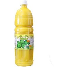 시쿠와사 100% 농축 과일 주스 1500ml x 2병 오키나와 직송 감귤 음료 요리용 음료용, 1.5L