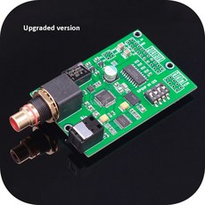 Nvarcher I2S IIS Optical Coaxial Analog Audio Signal Processing Conversion Switch Board for Aman, Gold, 04 Optical Launch