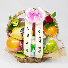 과일바구니 배달 출산 병문안 집들이 생일 승진 축하 서울 배송, 1호, 1개