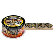 頂燒 極鮮黑金貓罐 2號, 雞肉 + 鮪魚 + 南瓜 + 蜂王乳, 80g, 24罐