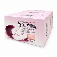 la lune 蘭韻 100%純紙纖維化妝棉 180片裝, 3組, 180