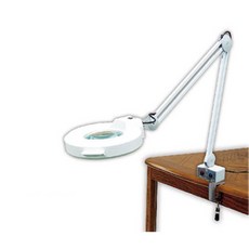 典億 M-1039 三色LED 放大燈 立式/桌上式兩用 美容儀器專用燈具, 1個, M-1039L（桌上型）