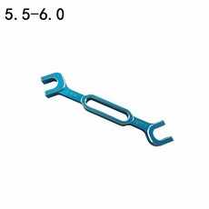 RC 자동차용 범용 스패너 턴버클 렌치 트랙사스 액시얼 SCX10 6MM, sky blue 2, 1개