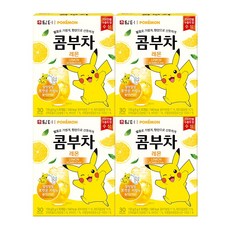 담터 포켓몬 콤부차 레몬, 5g, 30개입, 4개