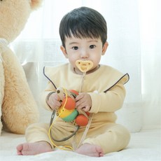 크릿 크로스락 프리미엄 실리콘 멀티 스트랩, 1개, 퓨어 베이지