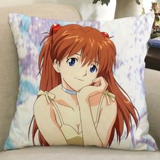 에반게리온 DIY 커스텀 굿즈 생일 선물 세트, 35x35cm 미니, 피부 친화적인 베이비 벨벳, 8