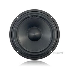 磬聽 6.5吋 汽車音響喇叭 氧化鋁陶瓷音盆 低音喇叭 車載鑄鋁盆架, 1個, 圓形 QT-CA650,4歐&一隻價