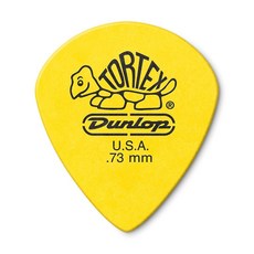 Jim Dunlop Tortex Jazz III XL Pick 1.14MM - 12팩_148165, 0.73mm, 12팩, 옐로우_148165