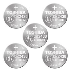 CR2430 밧데리 스마트키 배터리 건전지 볼보 자동차키 (5알)