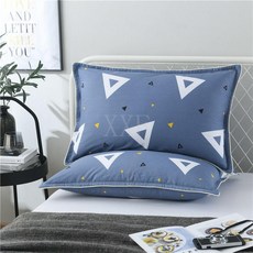 枕套 全棉 加厚棉夾棉 一對裝 48x74cm 學生 單人 加大 枕芯枕頭套, 嶽東貿易  愛巢,純棉夾棉枕套40*60cm 一個裝