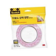 양면테이프 강력테이프 유리 강력 튜브 도료 커버링 방수 바닥 창문 미츠토요 부직포 테스터기 나사 점착 믹서기 포스트 박스 루브 75385EA, 1개