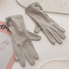 SINPAID 여성 여름 장갑 운전 등산 봄 가을 손가락 미끄럼방지 자외선차단 여자 터치 자전거, 그레이, 1개