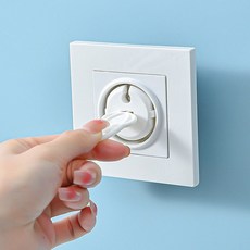 제로리빙 콘센트 마개 안전 커버, 20개