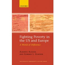 (영문도서) Fighting Poverty in the US and Europe: A World of Difference Paperback, OUP Oxford, English, 9780199286102