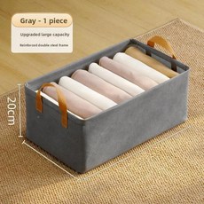 방수 면 이불 보관 가방 의류 다운 재킷 방습 이사 포장, B. 스틸 프레임 의류 수납 바구니 - 회색 (바닥판