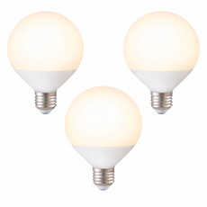 안트 LED 볼전구 숏타입 12W G95, 전구색, 3개