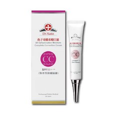 Dr.Satin 魚子奇蹟柔瑕CC霜 SPF50+ 隔離防曬 修飾潤色, 1個, 膚色, 30g