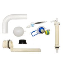 二段式沖水器 馬桶水箱省水另件 大號小號分段使用 水箱另件 水箱, 白色