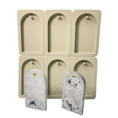 아치형 타블렛 6구 실리콘 몰드