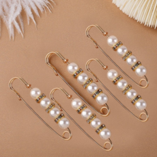 스타일러버 예쁜 바지 허리 조절 클립 옷핀, 5개, 화이트