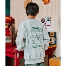 지프 JEEP JEEPKIDS 아웃도어 베어 맨투맨KQ5TSU881MI 385835